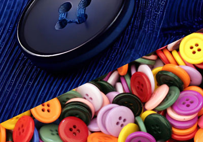 Buttons (Chalk, Horn, Plastic & Pearl)